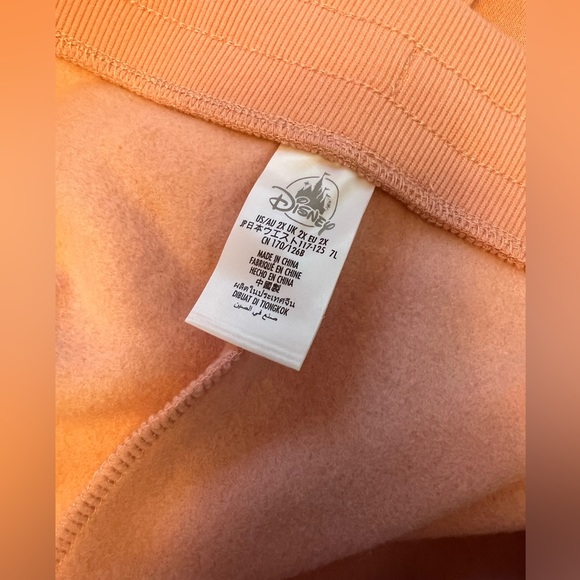 NWT Disney parks blush pink soft jogger sweatpants embroidered Mickey size 2X - Picture 3 of 4